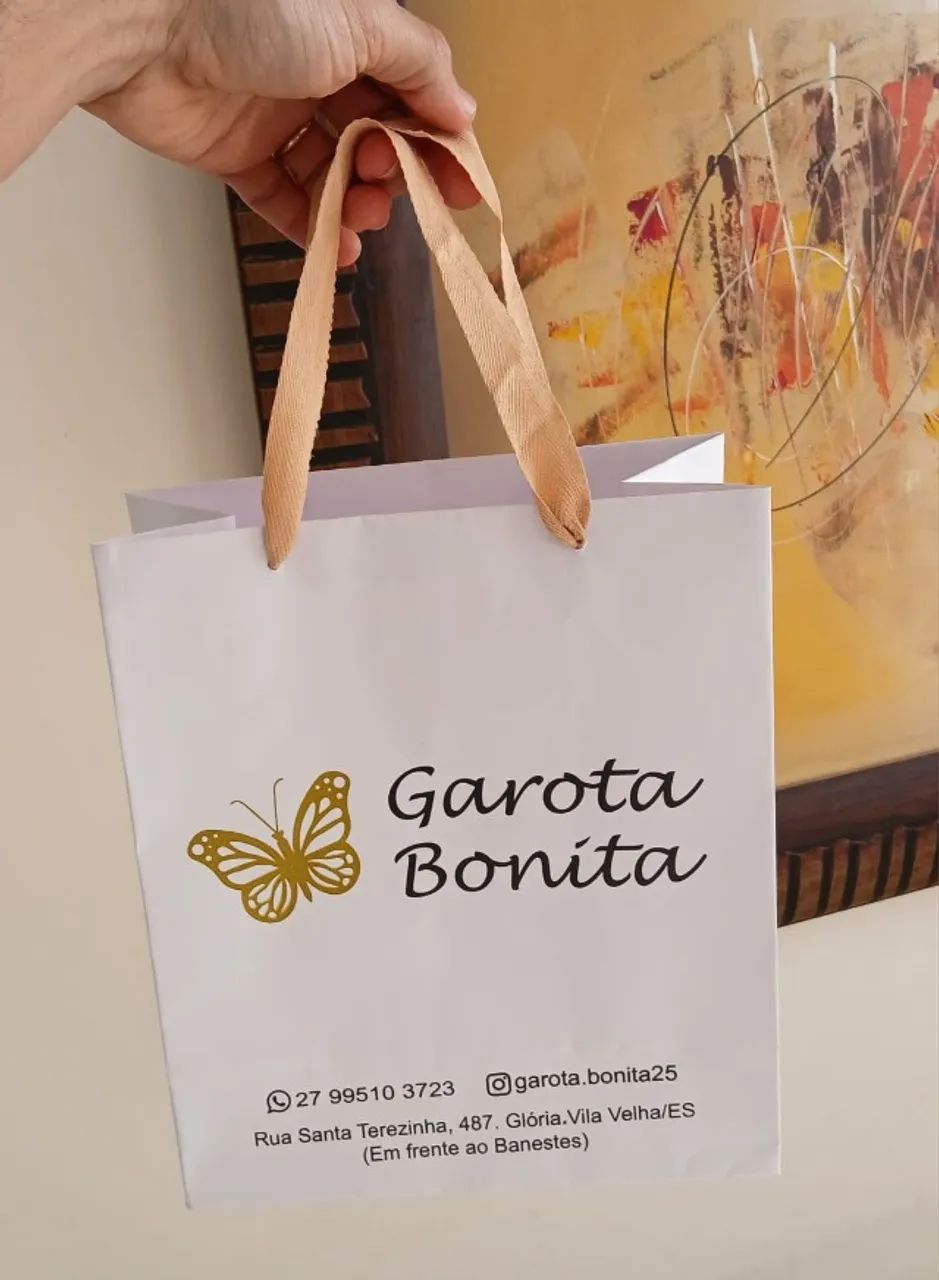 Sacola de Papel para sua Loja (Ikonne - *) - Foto 2