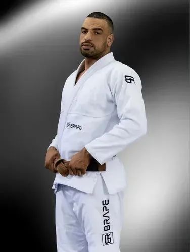 Kimono Brape Combat A2 Branco utilizado apenas uma vez  - Foto 2