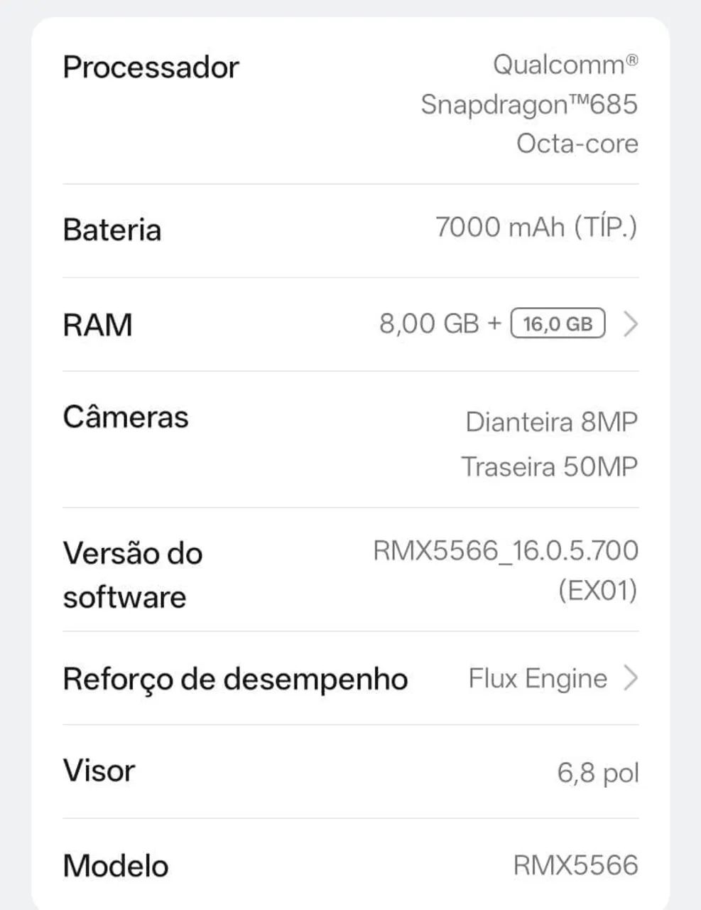 Realme c85 a prova d água. - Foto 2