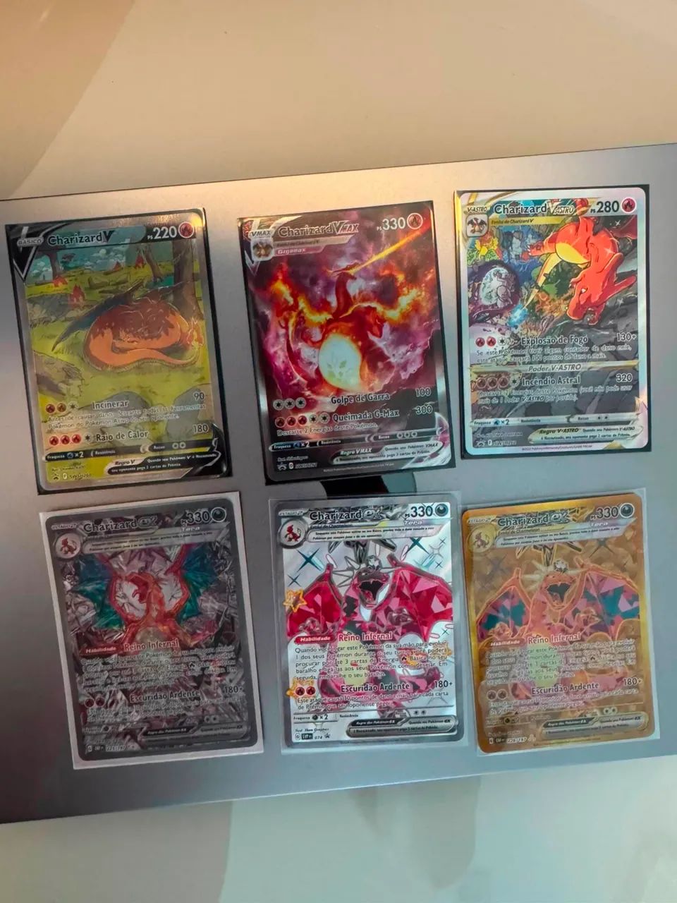 Card TCG Pokémon - Combo Charizard