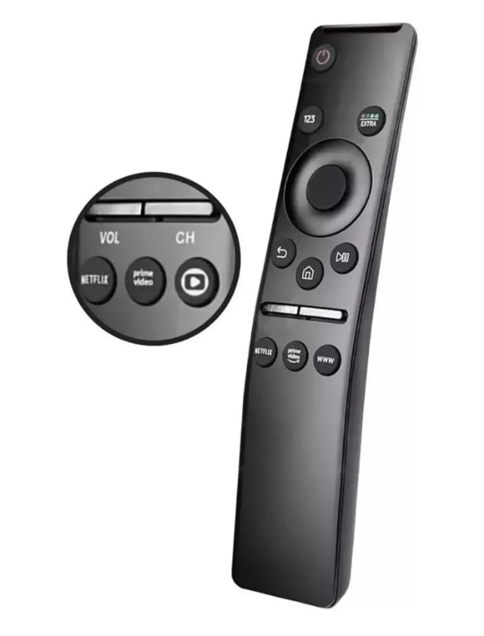 Controle compatível Smartv Samsung 