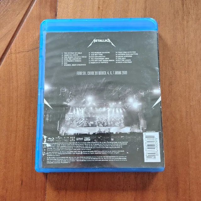 Blu-ray Metallica Orgulho, Paixão e Glória  - Foto 3