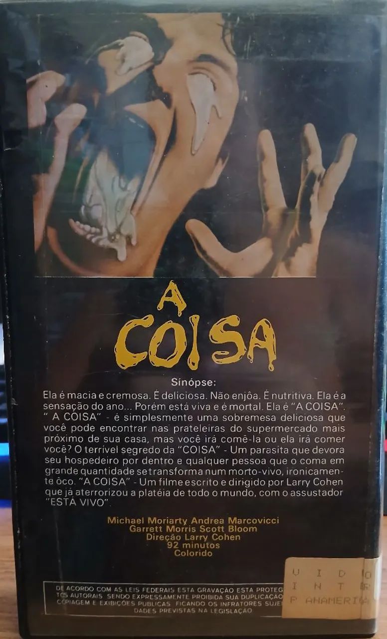 Vhs A coisa de 1985 (The stuff) - Foto 2