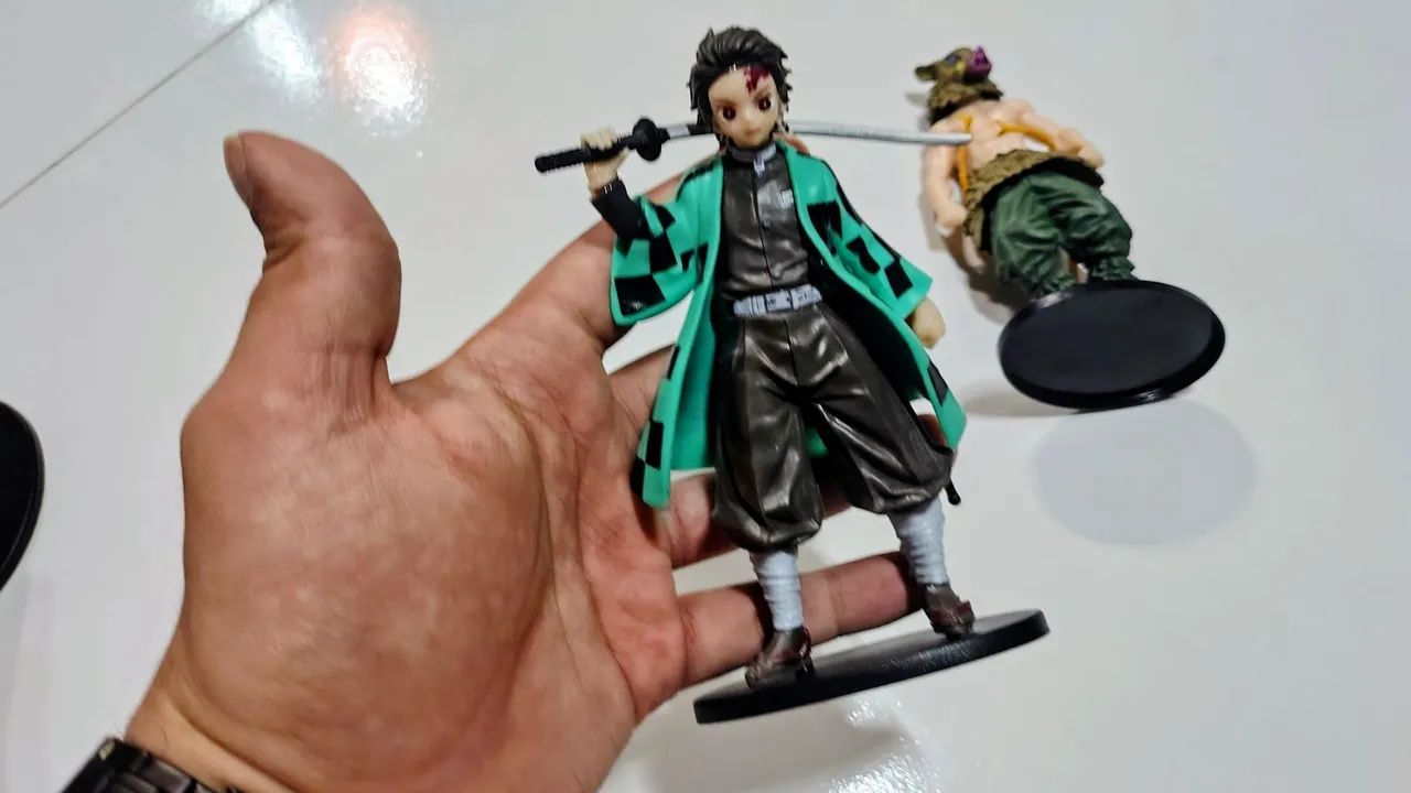 Conjunto 3 miniaturas - Demon Slayer  - Foto 3