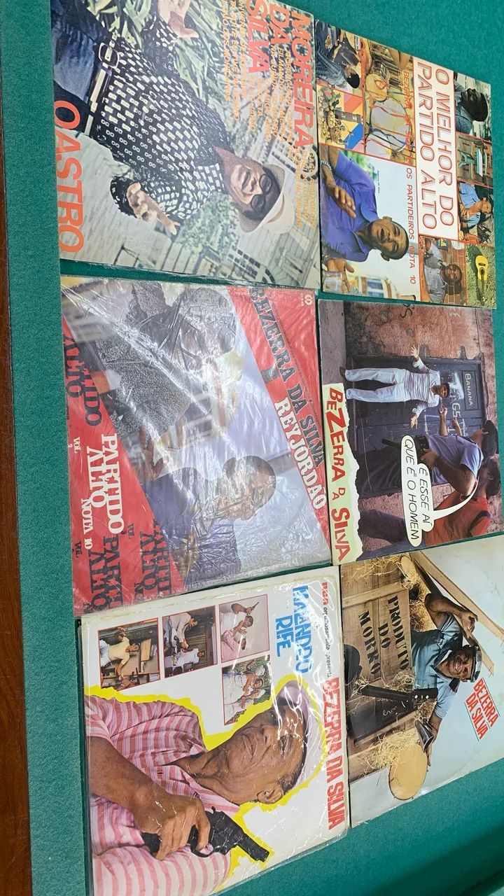 A união dos da Silva, Moreira e Bezerra, samba da melhor qualidade, 6 LPs  - Foto 3
