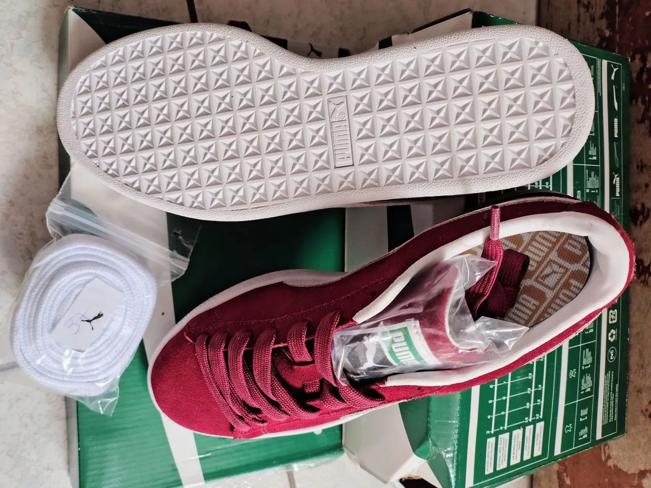 Tênis Puma Suede, Tam. 37 e 40 - Foto 2