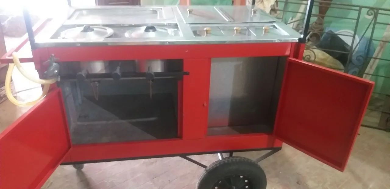Carrinho de lanches 