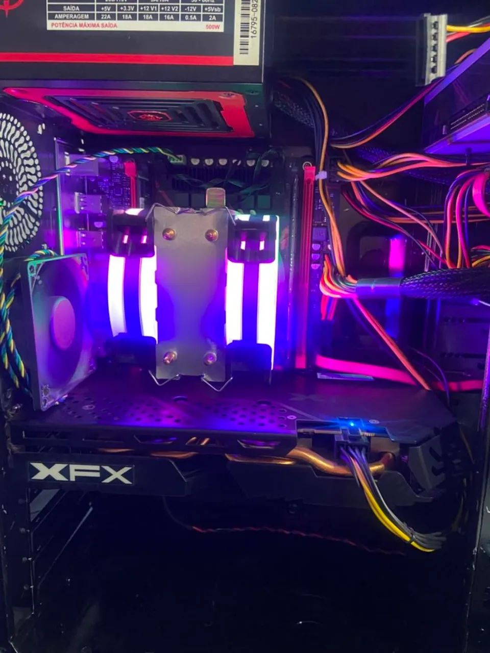 Placa mãe + processador + 32 GB ram - Foto 3