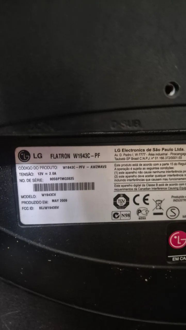 Monitor LG 19 pol  - Foto 3