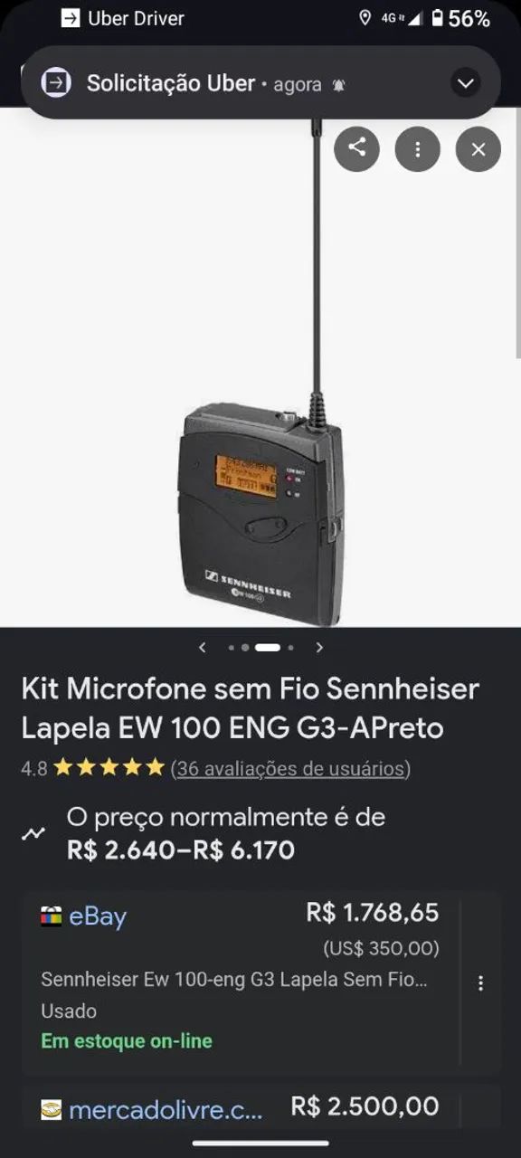Lapela sem fio sennheiser  - Foto 2