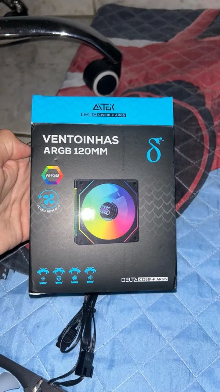 Vendo fan espelhada argb - Foto 5