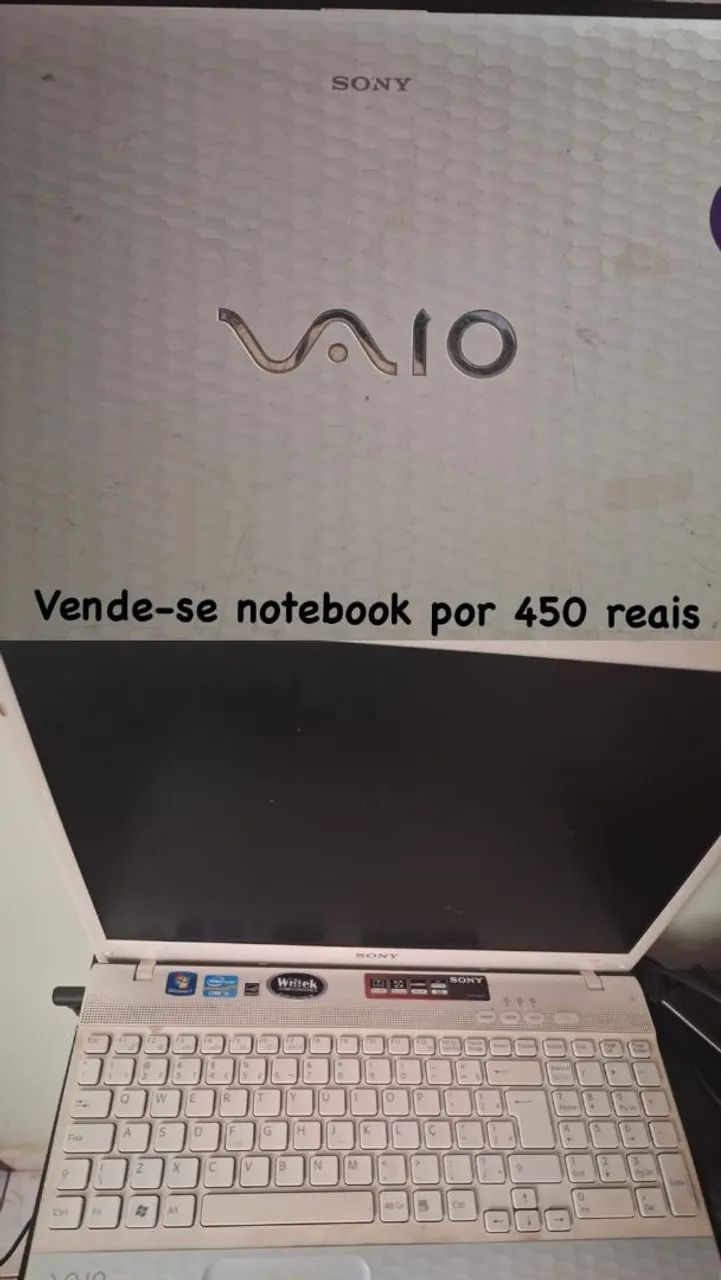 Vendo notebook Sony - Foto 2