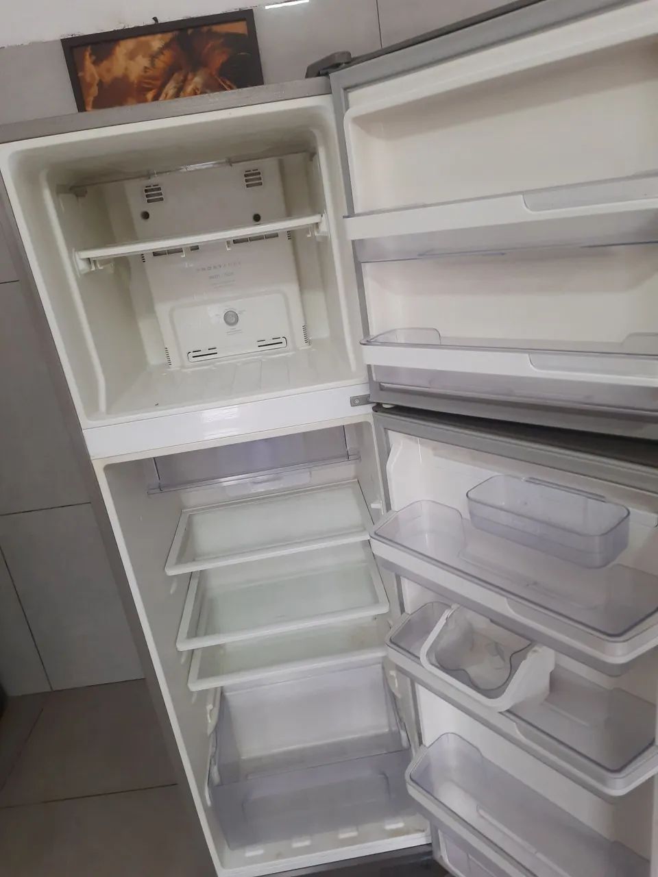 Geladeira Electrolux inox com garantia e entrega  - Foto 2