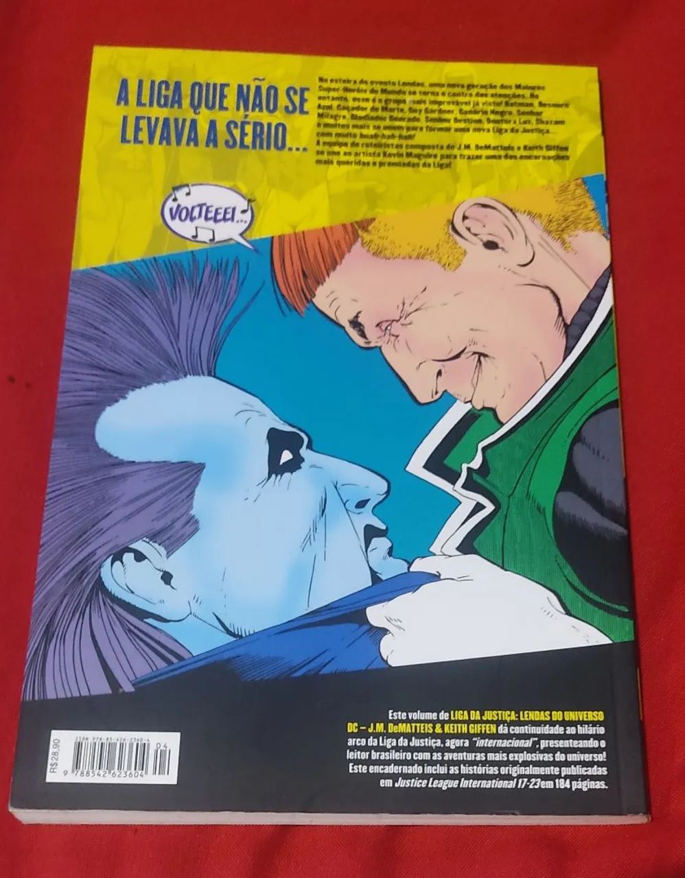 Liga da Justiça - Vol. 04 de Keith Giffen - Foto 2