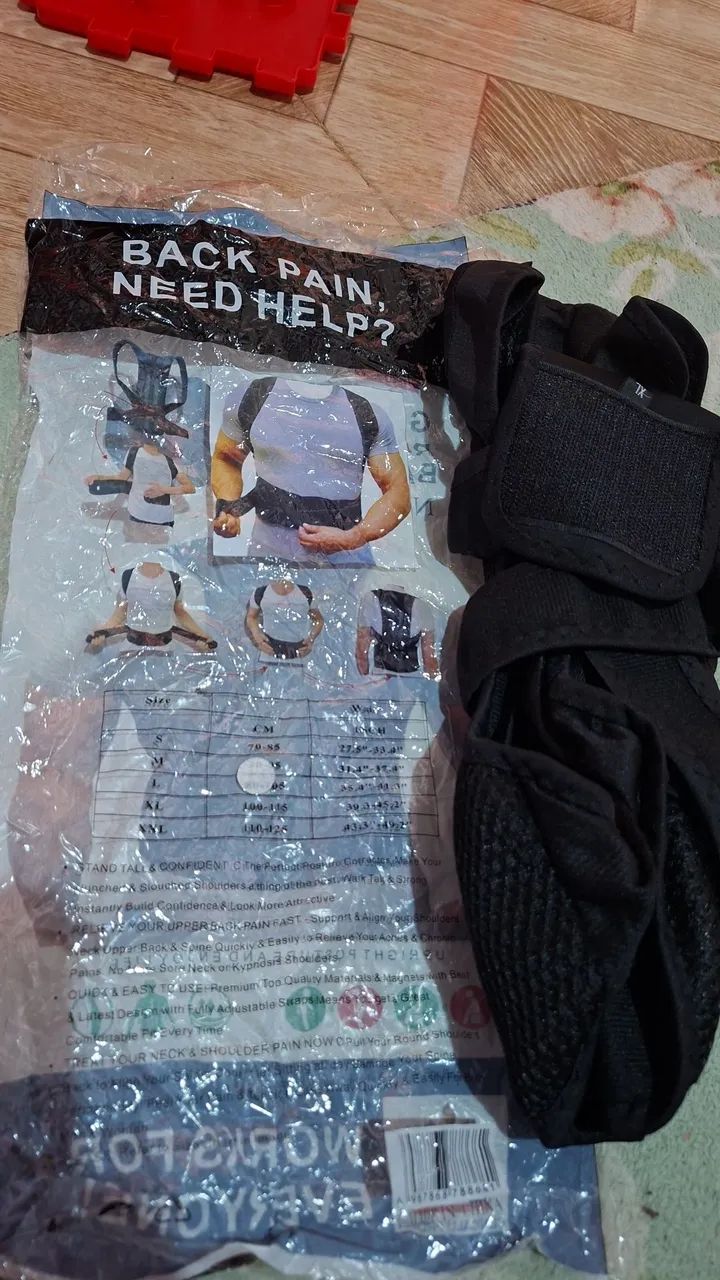Cinta pra ajeitar coluna