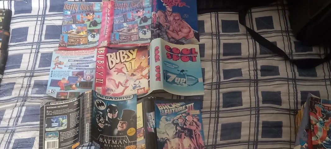 Jogos de Mega Drive.