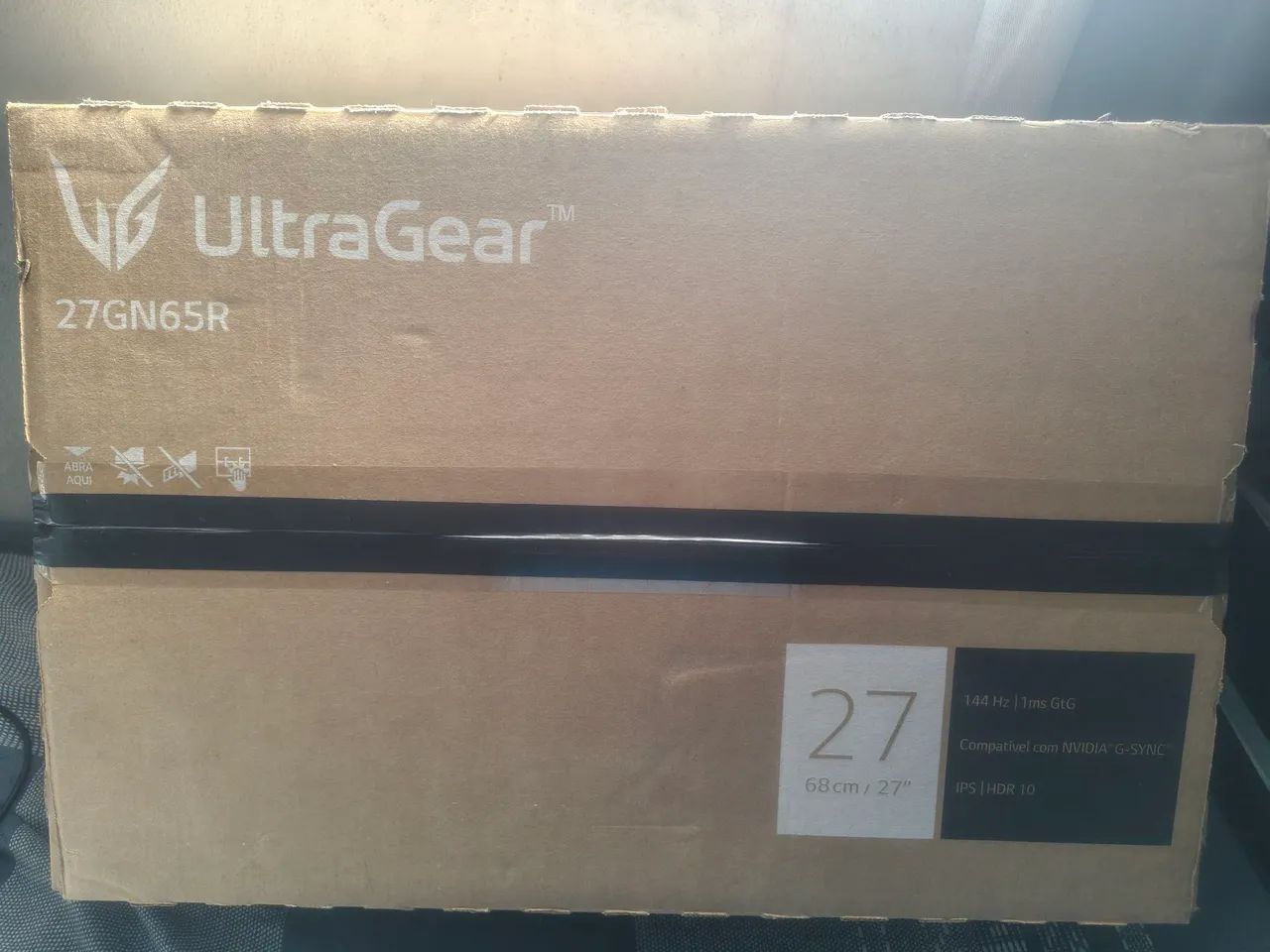 Monitor gamer LG ultragear 27 polegadas 144Hz semi novo