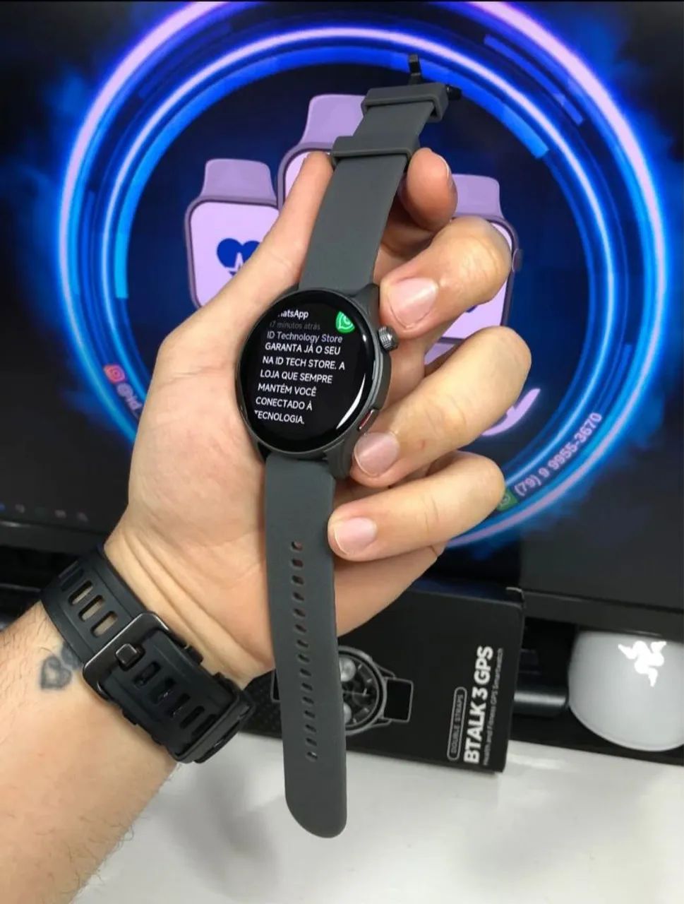 Zeblaze GPS integrado - smartwatch  - Foto 4