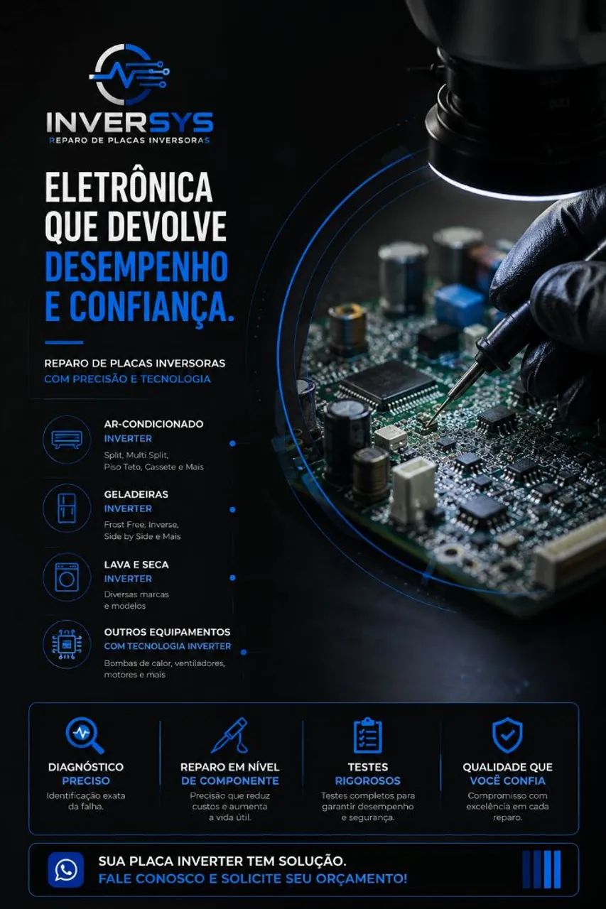 Reparo de Placas Inverter - Foto 4