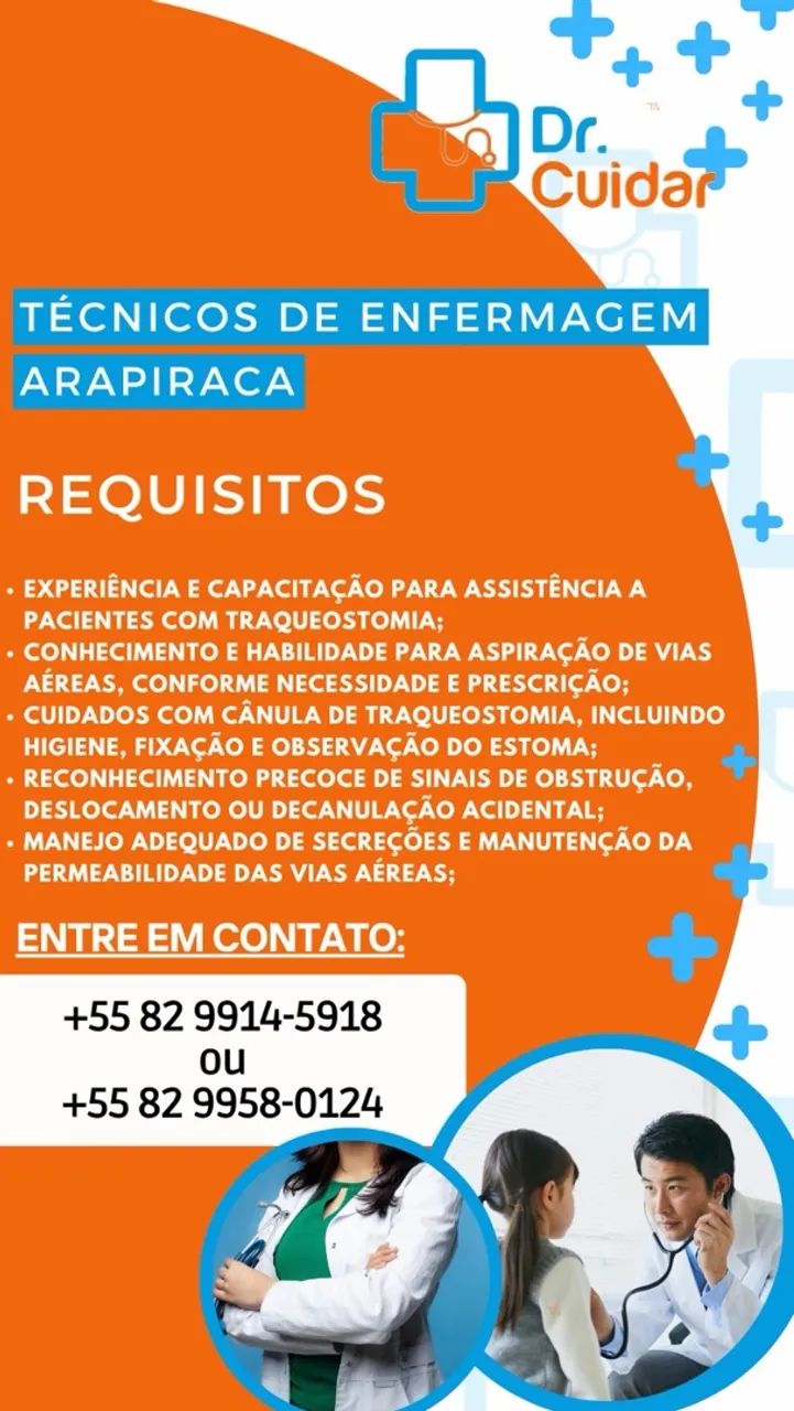 VAGA PARA TÉCNICO DE ENFERMAGEM - Foto 2