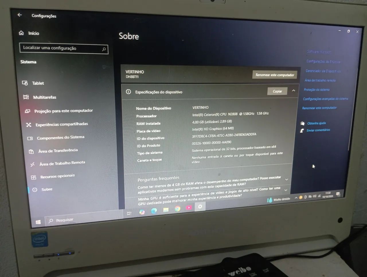 PC ALL IN ONE