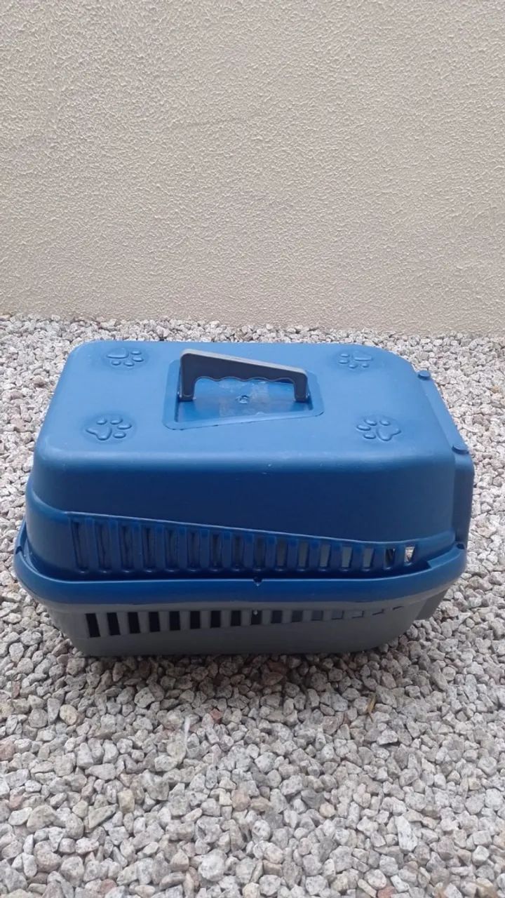 Caixa plástica para transporte de Pets - Foto 3