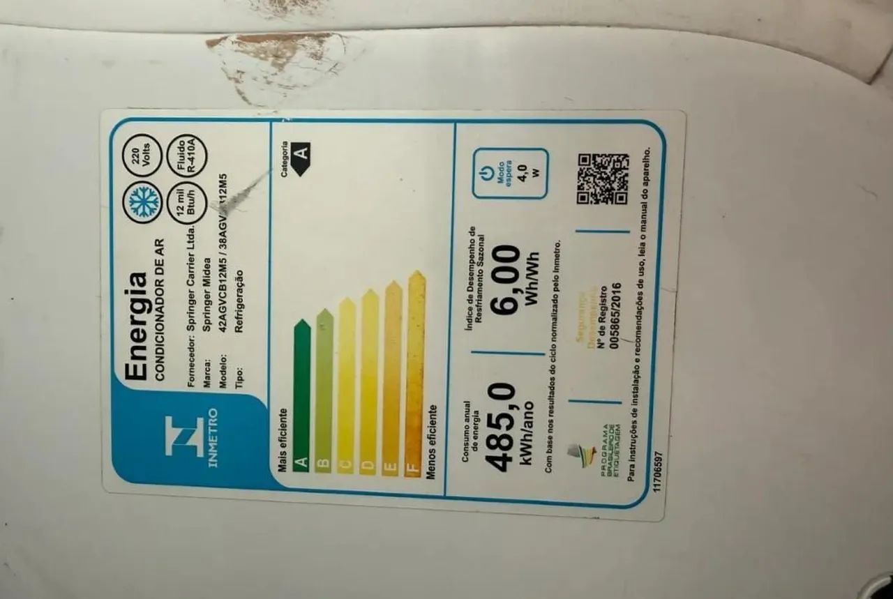 Springer Midea 9000 BTUs  - Foto 3
