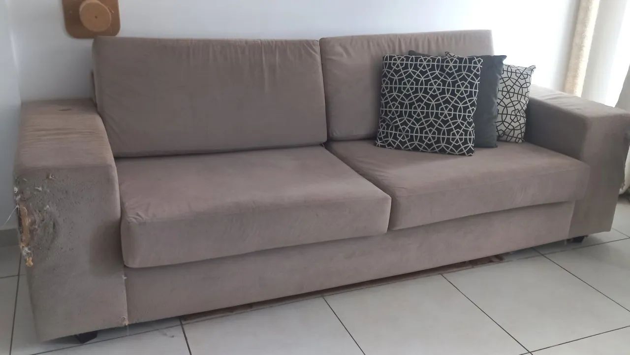 Sofá grande 4 lugares  - Foto 4