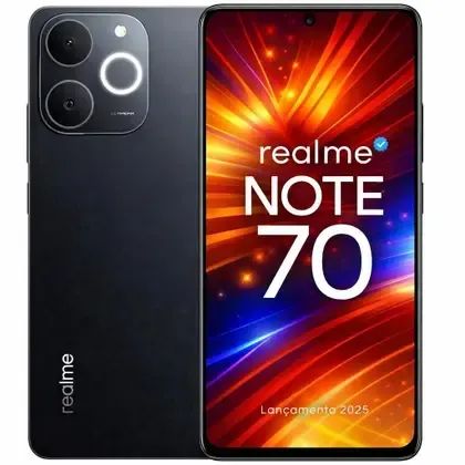 Smartphone Celular Realme Note 70 8gb 256gb Gold novo lacrado