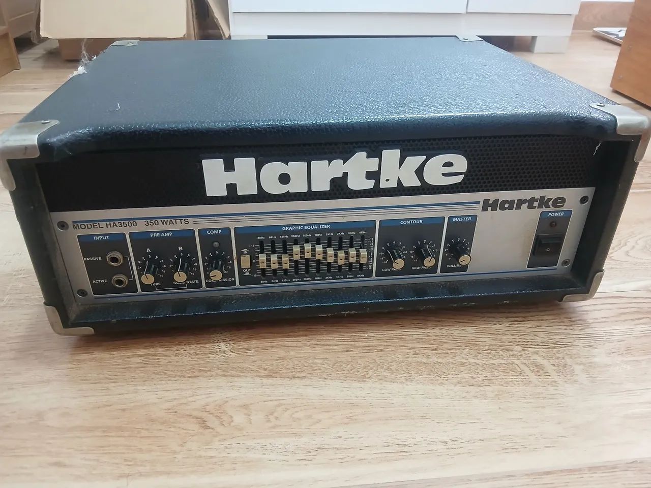 Hartke HA3500 350 WATTS ジャンク Cabeçote Hartke HA3500 350watts para contrabaixo - Aparelhos de