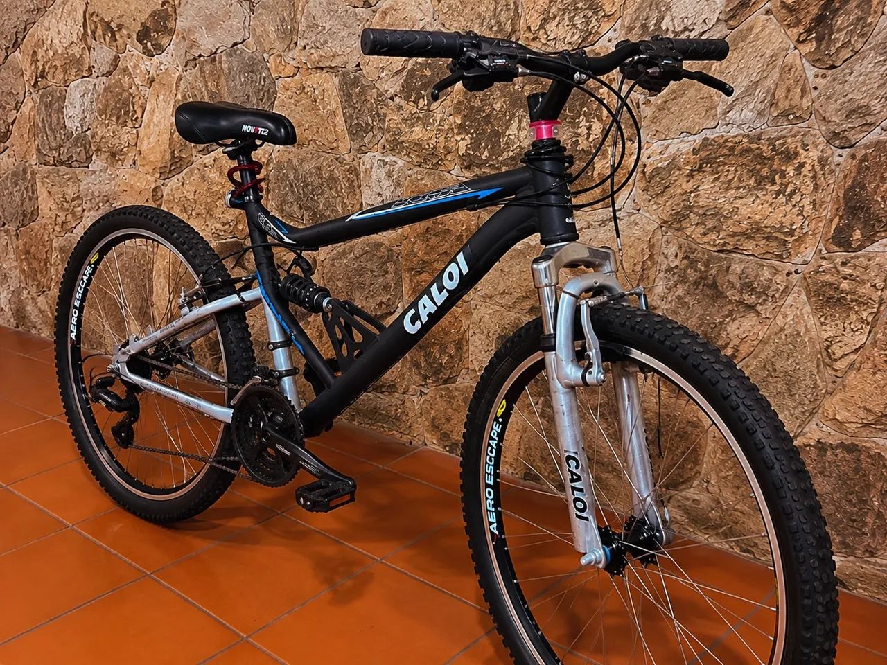 Bicicleta Caloi Aro 26 MTB Usada - Foto 2