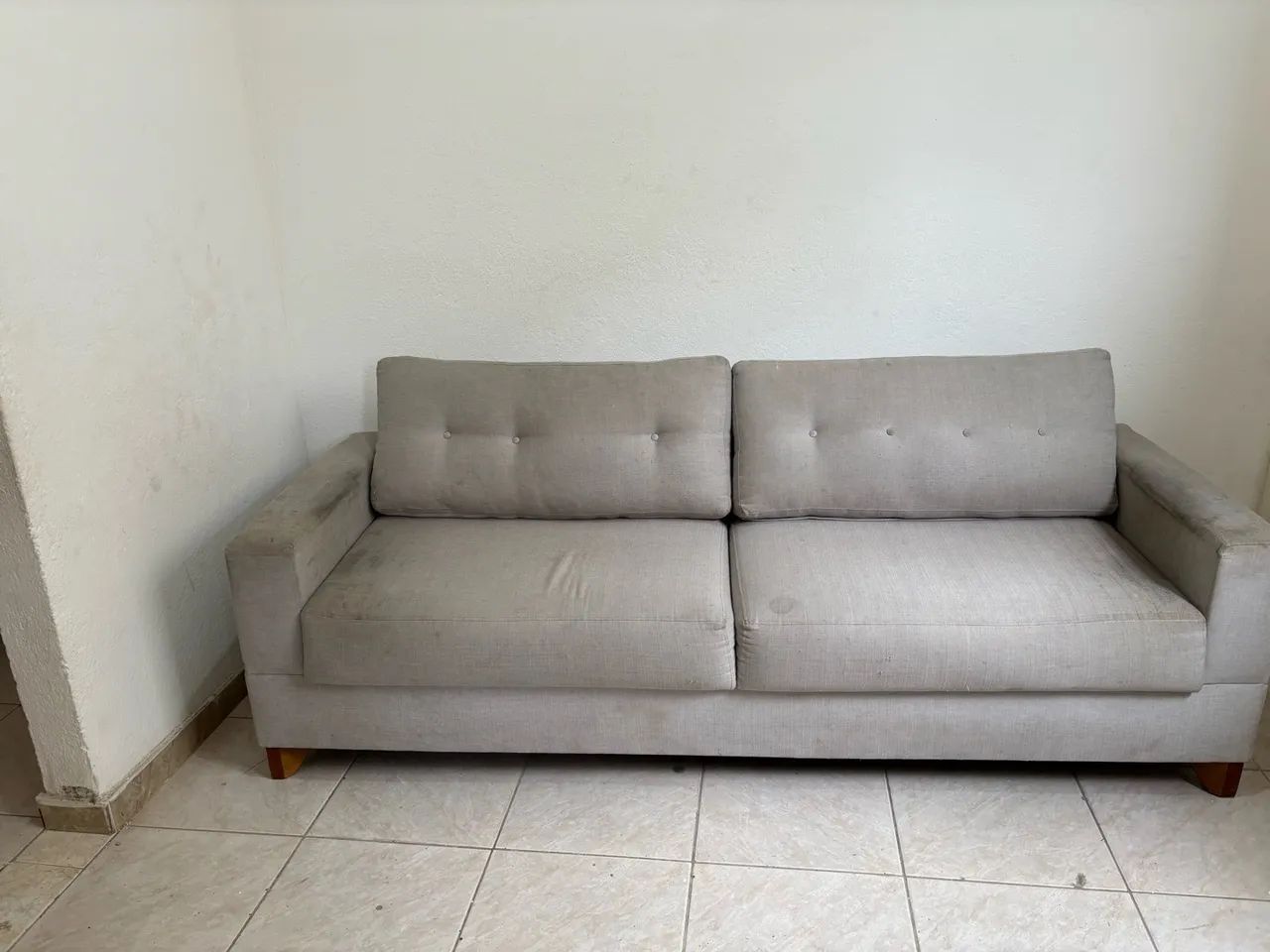 Sofá 2 e 3 Lugares - Usado - Foto 4
