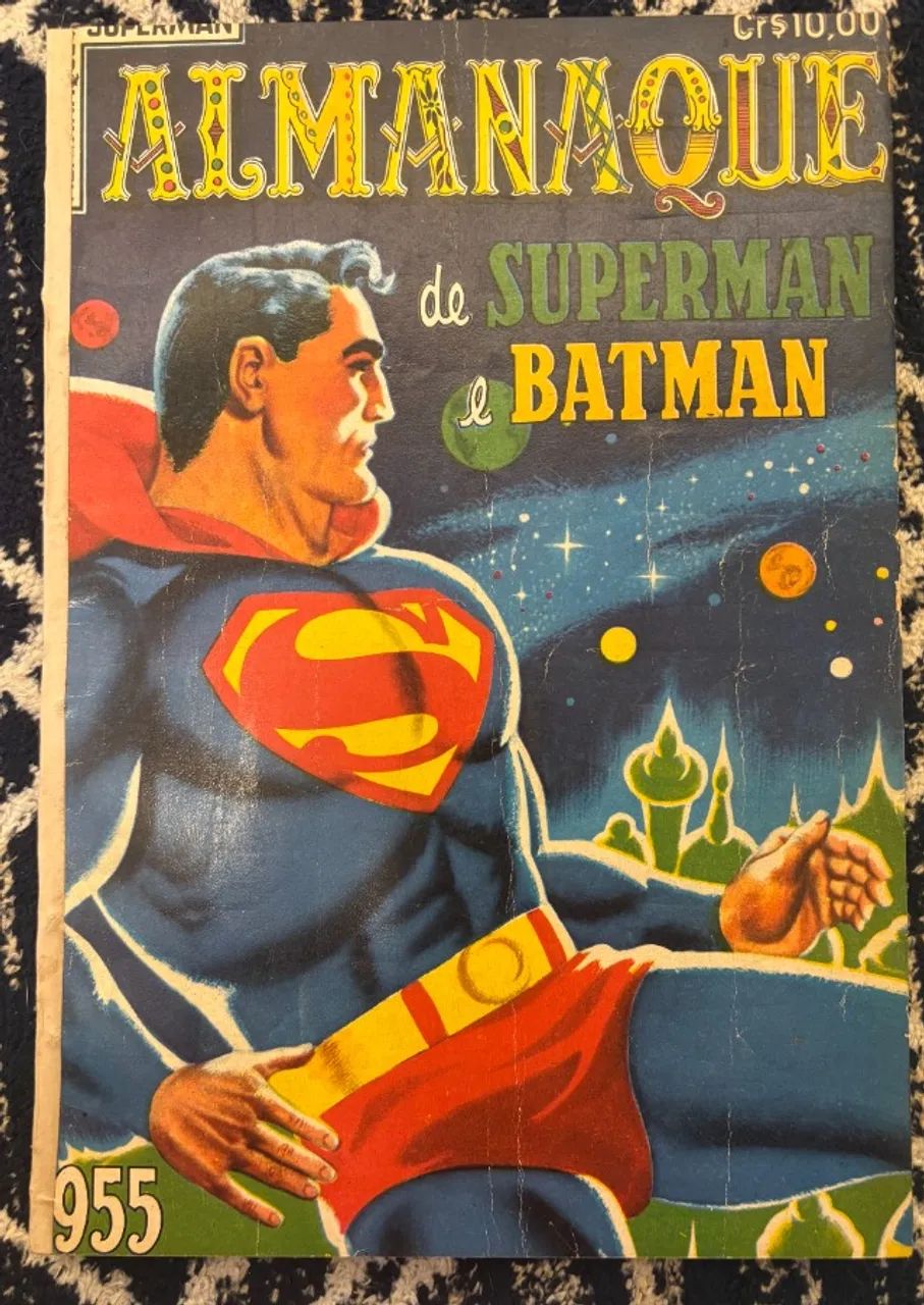 Almanaque Superman e Batman 1955 REFILADO EBAL