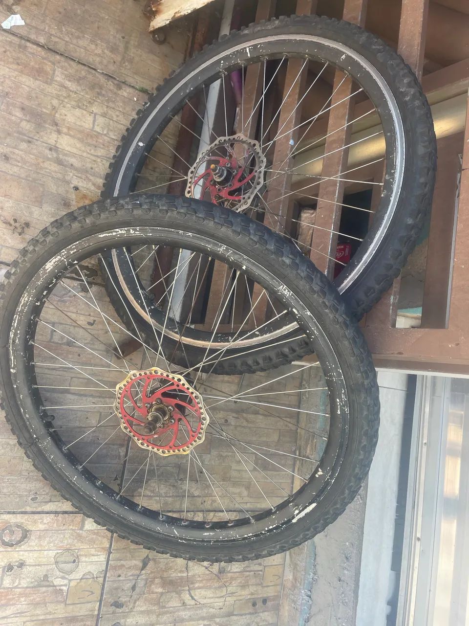 Roda bicicleta aro 26 - Foto 5