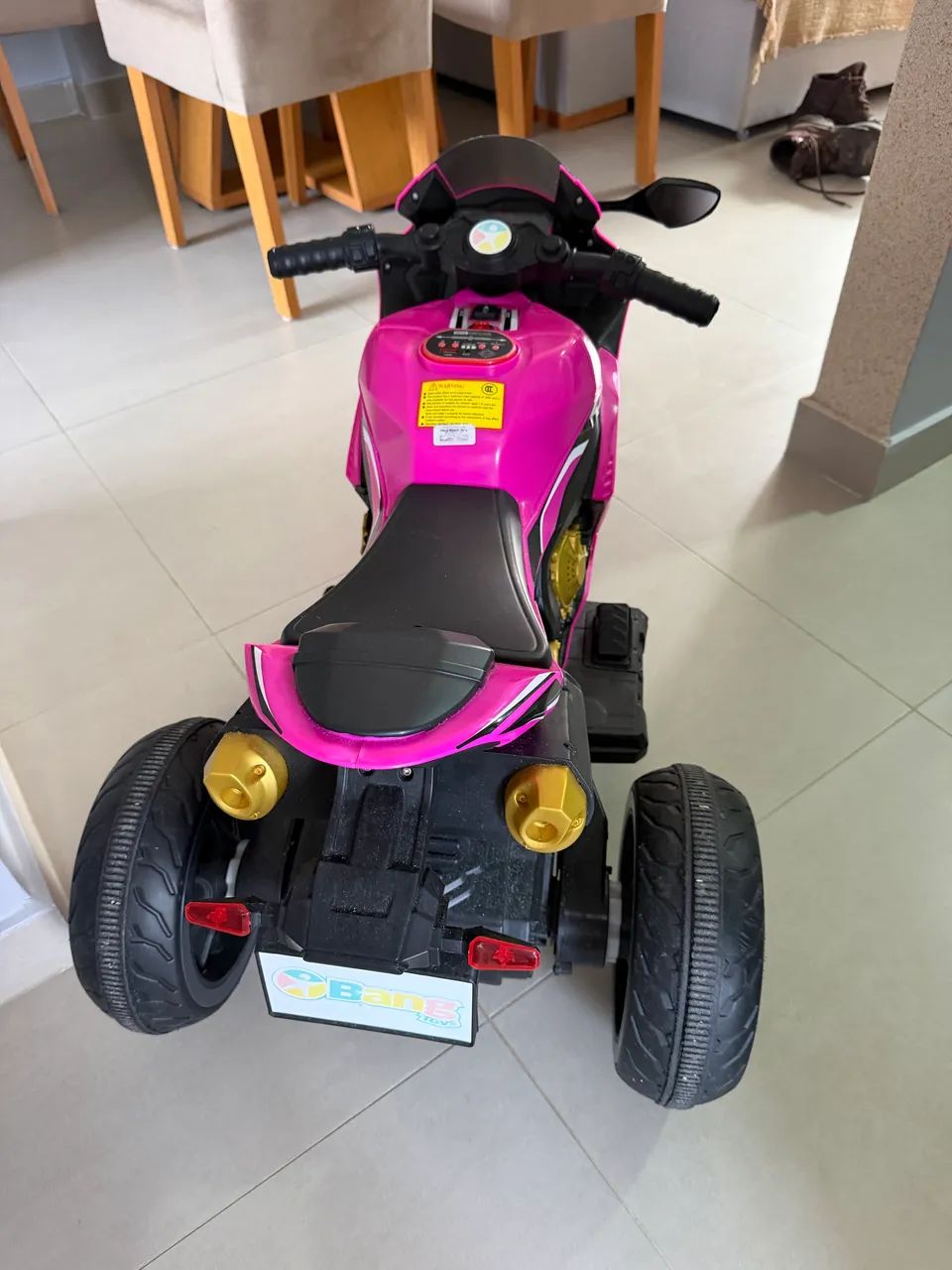 Moto elétrica infantil  - Foto 4