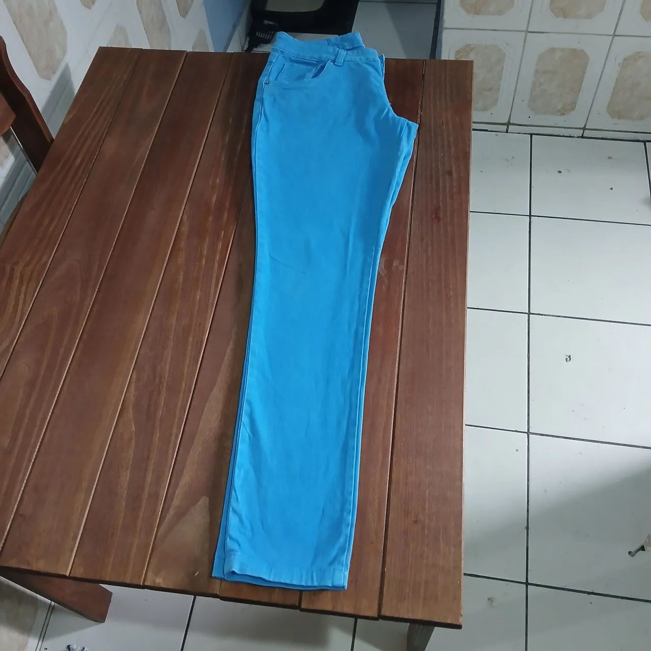Calça azul - Foto 3
