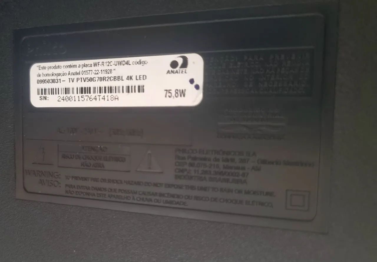 Smart tv Philco Roku 4k - Foto 4