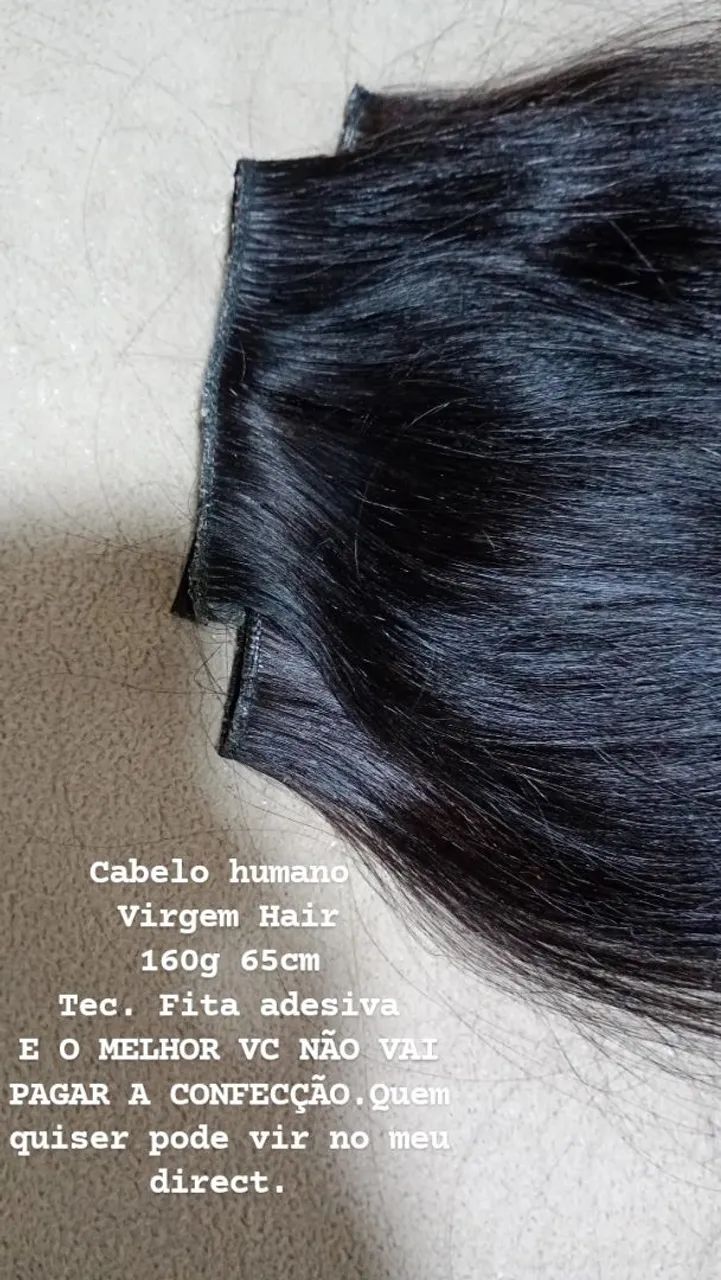 Cabelo Humano (Mega Hair)