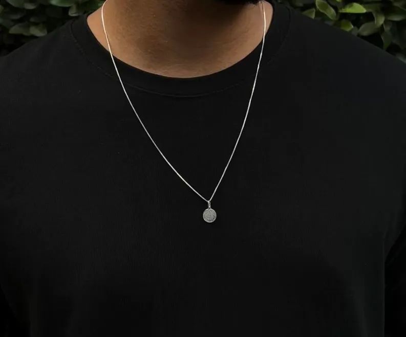 Colar Pai Nosso - Prata 925 | 70cm - Foto 3