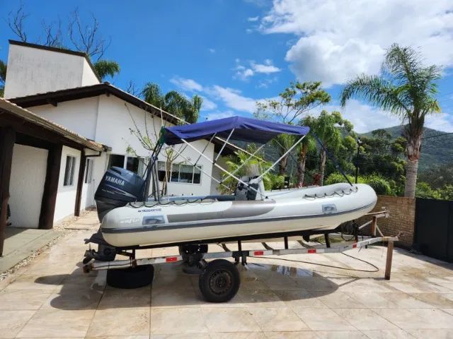 BOTE INFLAVEL ZEFIR 500 MOTOR YAMAHA 90HP  - Foto 2
