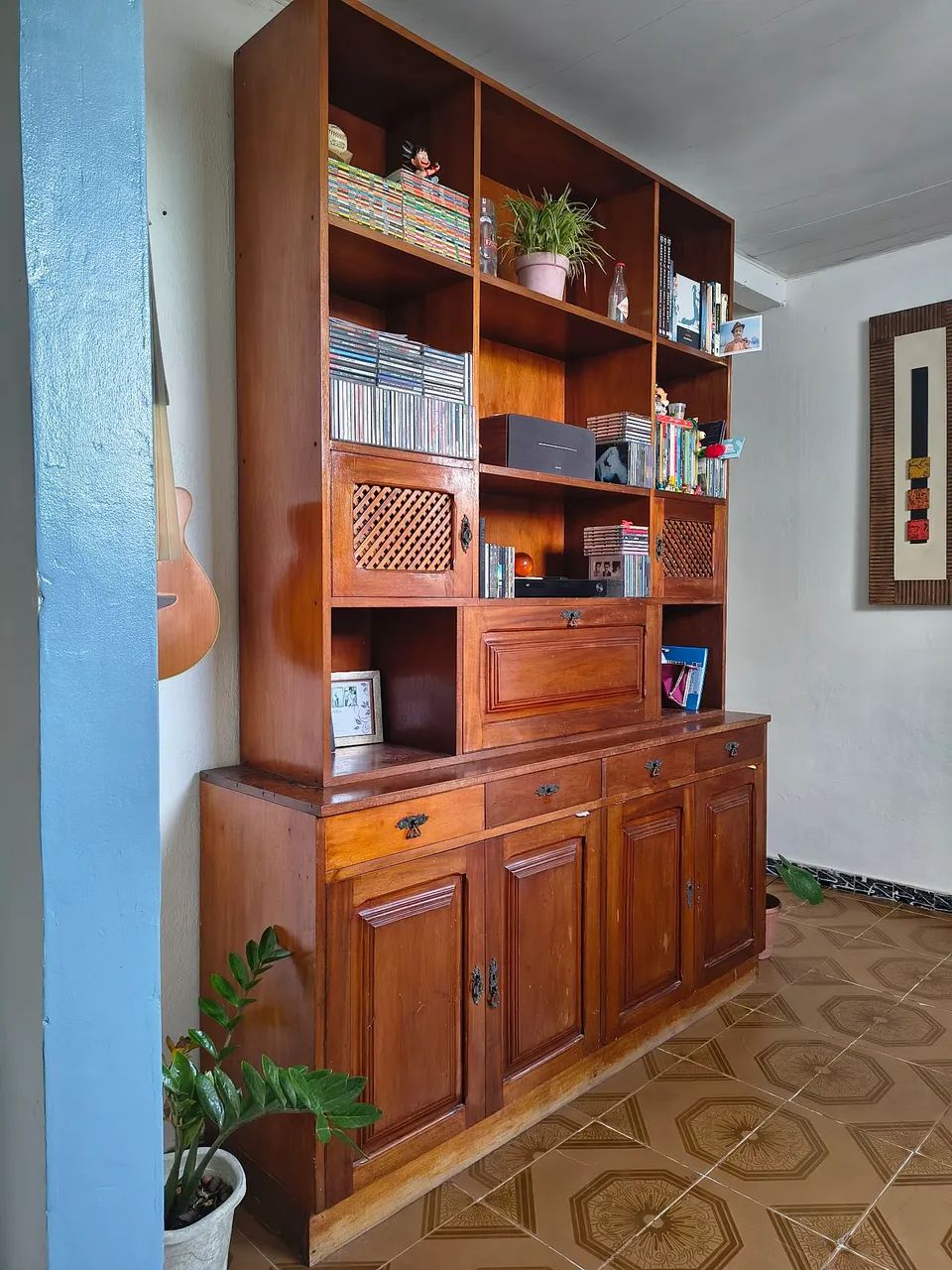 Arca em madeira (estante) - Foto 2
