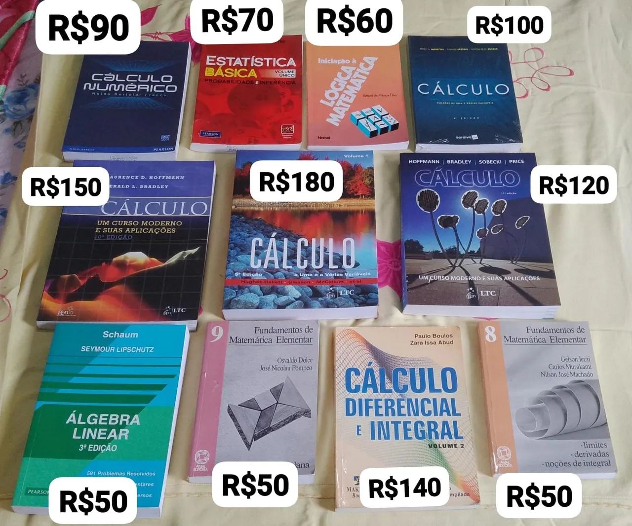 Livros cálculo 