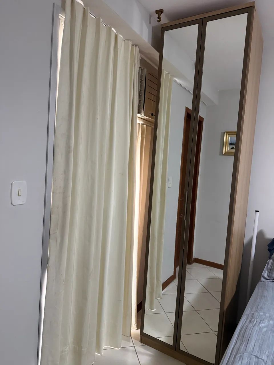 Armário guarda roupa Rimo com espelho  - Foto 2