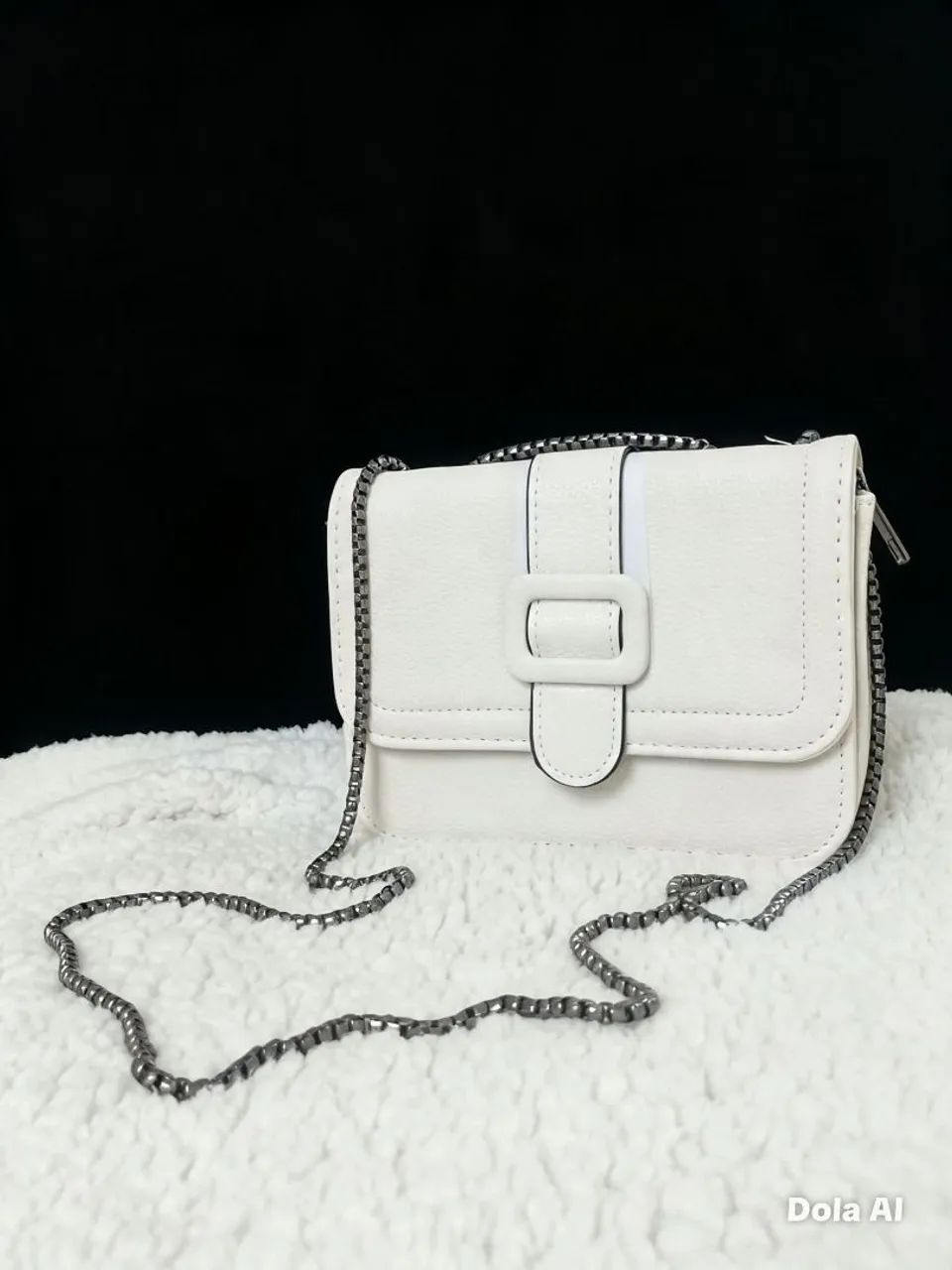 Bolsa transversal bege - Foto 2