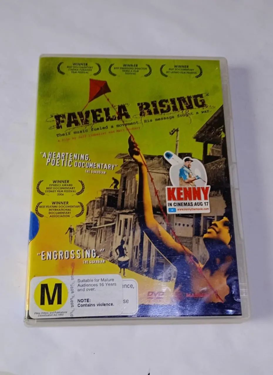 DVD Favela Rising Original Americano 