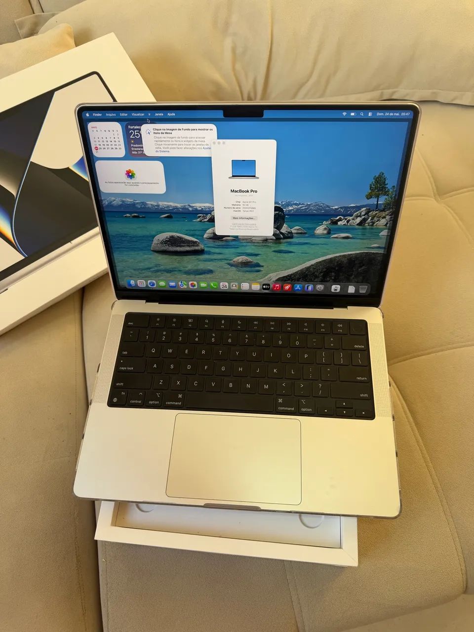 Macbook Pro Processador M1 Tela de 14 16GB - Notebooks - Sapiranga