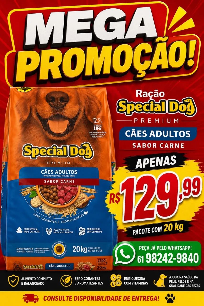PROMOÇÃO DE RAÇÃO