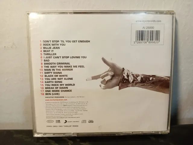 Cd Michael Jackson number ones - CDs, DVDs etc - do Barranco