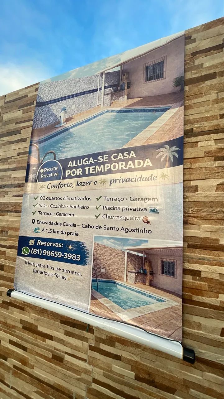 CASA PARA TEMPORADA ENSEADAS DOS CORAIS - Foto 2