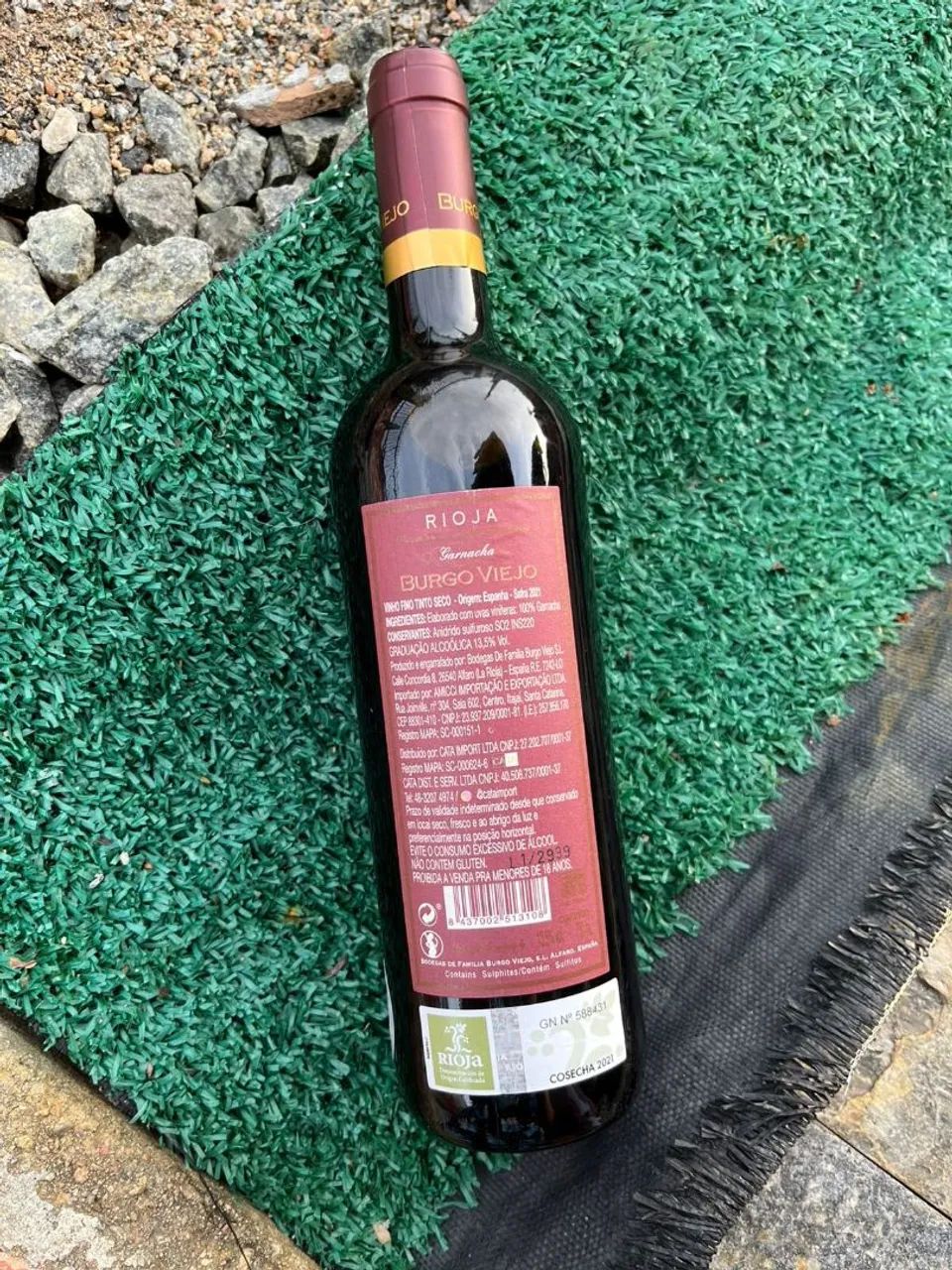 Vendo vinho espanhol Burgo Viejo garnacha  - Foto 2